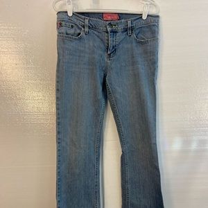 Hollister size 9 boot cut slight flare jeans